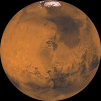 Breedbandverbinding op Mars