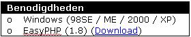How to: Webserver opzetten met EasyPHP