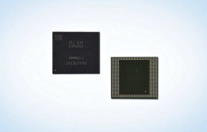 Samsung introduceert 8GB-module voor 4K-smartphones