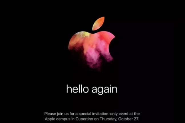 Apple onthult op 27 oktober nieuwe Macs