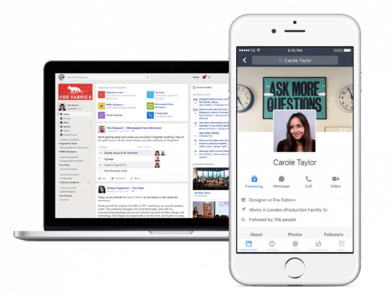 Facebook introduceert gratis variant van Workplace