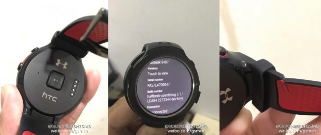 Foto’s van mogelijke ronde HTC smartwatch uitgelekt