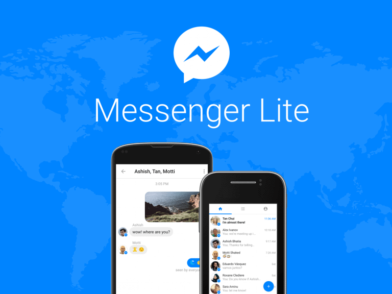 Facebook lanceert ‘Lite’-versie van Messenger-app