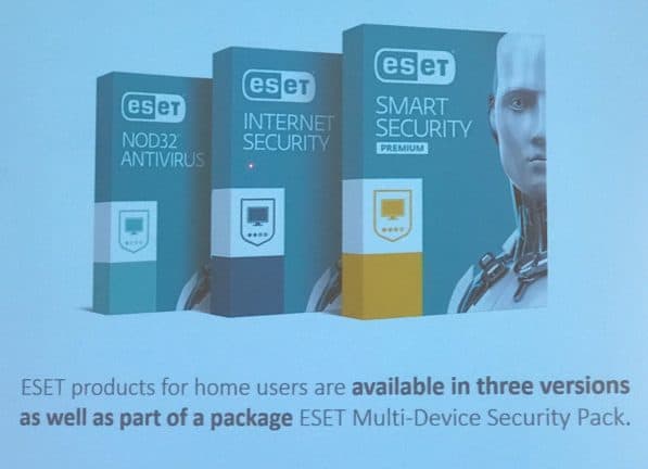 Eset consumentenproducten