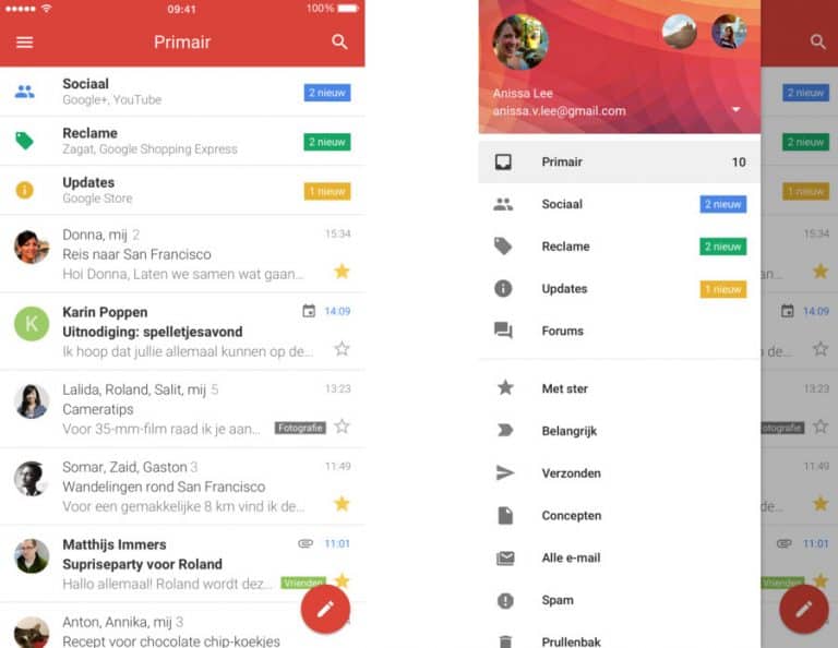 Google brengt nieuwe Gmail-app voor iOS uit