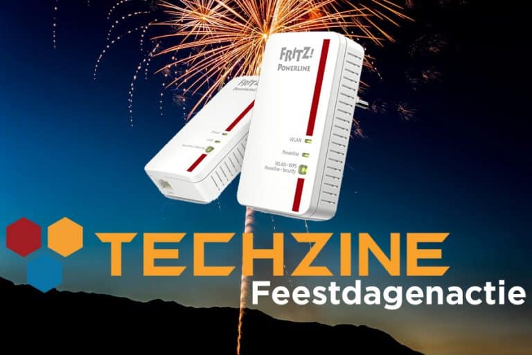 Techzine Feestdag 2: Win een FRITZ!Powerline 1240E WLAN Set