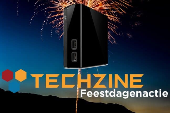 Techzine Feestdag 12: Win een Seagate Backup Plus Hub