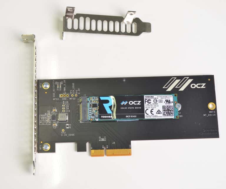 Review: Toshiba OCZ RD400 en RD400A PCIe SSD