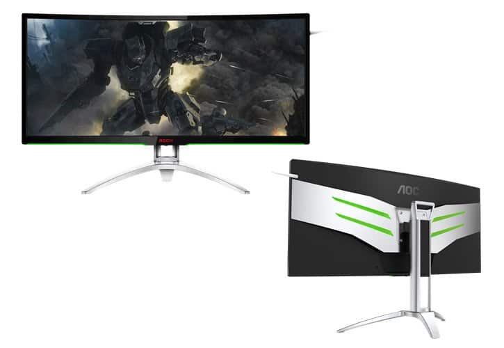 AOC presenteert curved 35 inch QHD-gamingmonitor