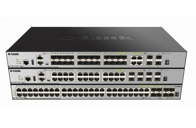 D-Link introduceert de DGS-3630 serie stapelbare managed 10GbE-switches