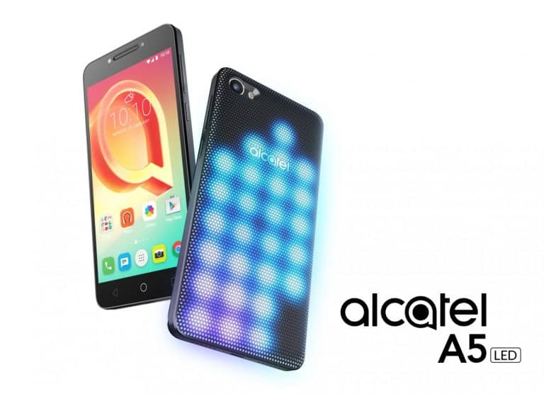 Alcatel komt met smartphone voorzien van verwisselbare led-cover