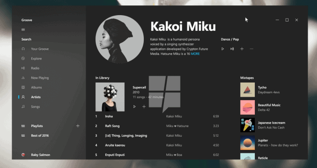 Neon – Groove Music