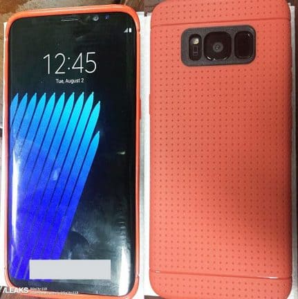 Samsung Galaxy S8 gelekte foto Slashleaks