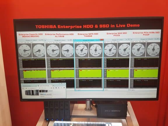 Toshiba Enterprises hdd-demo.