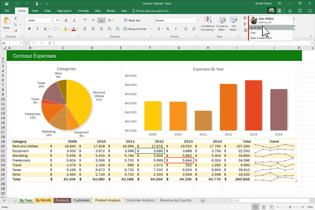 Tegelijk werken in Excel-bestanden binnenkort mogelijk op Windows desktops