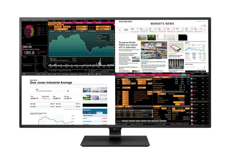 Nieuwe 4K-monitor LG kan vier displays tegelijk tonen