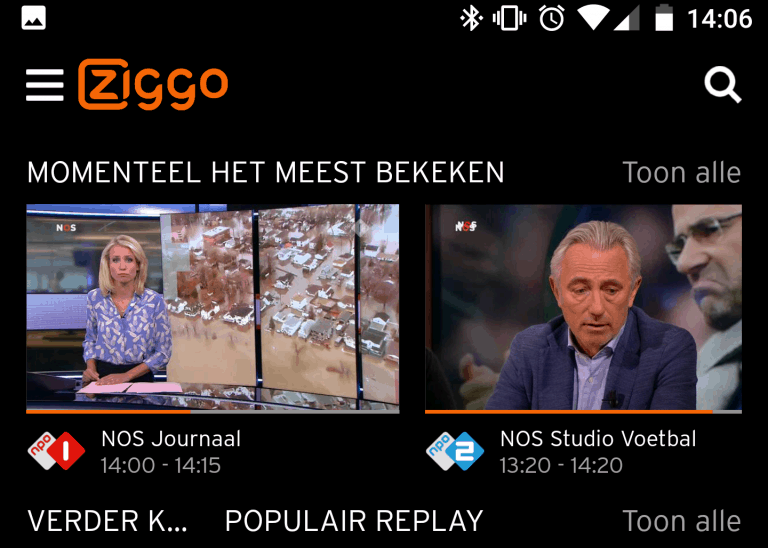 VodafoneZiggo: later dit jaar content downloaden in Ziggo Go en nieuwe samengestelde abonnementen