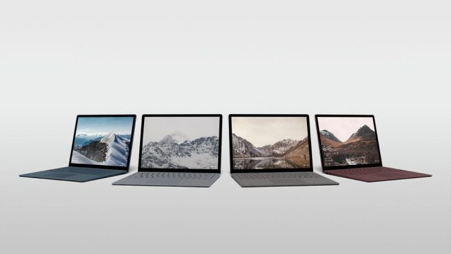 Foto’s tonen nog niet onthulde Microsoft Surface laptop