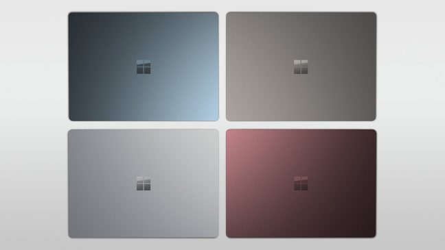 Microsoft brengt andere kleuren Surface Laptop naar Nederland