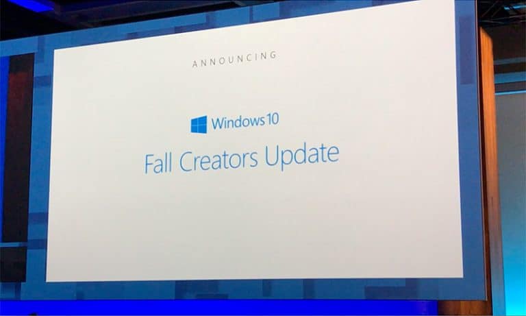 Microsoft kondigt verwijderde features Fall Creators Update aan