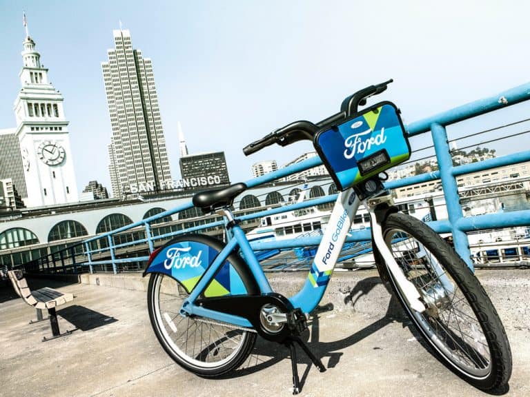 Ford lanceert deelnetwerk voor e-bikes in San Francisco