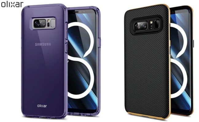 Galaxy Note 8 achterkant