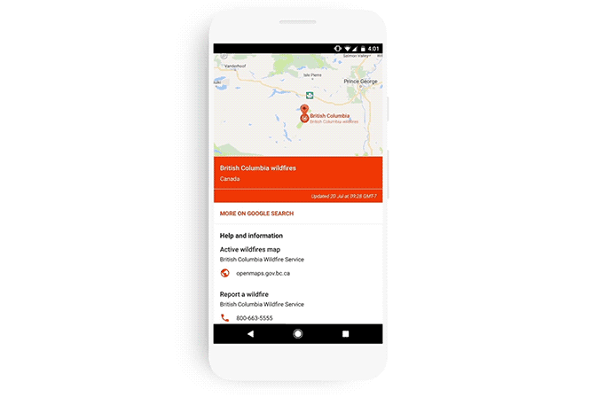 Google krijgt SOS Alerts in Search en Maps