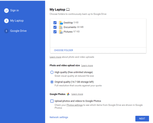 Screenshot Google Drive 3