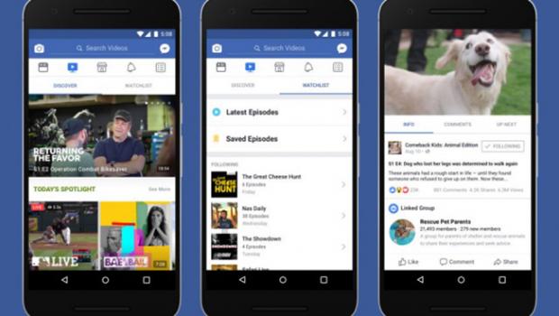 Facebook lanceert eigen videoplatform Watch, voorlopig in VS