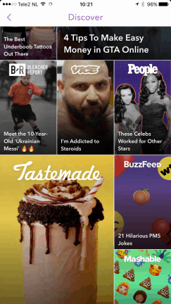 Google Stamp wordt nieuwe dienst voor uitgevers gebaseerd op Snapchat Discover
