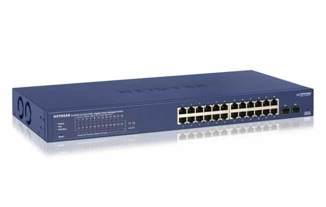 Netgear introduceert Smart Managed 24-poorts PoE+ switch