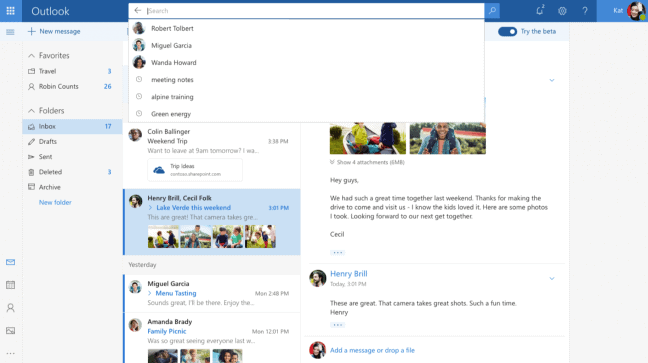 Microsoft voegt hele reeks nieuwe functies toe aan Outlook-producten