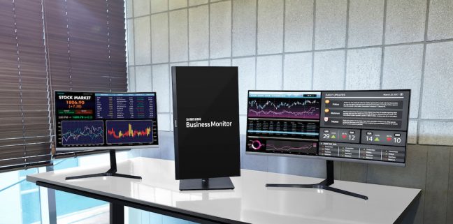 Samsung lanceert drie monitoren voor de zakelijke markt