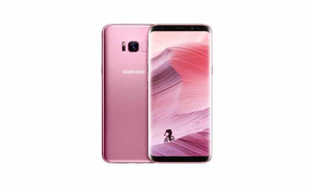 Samsung komt met roze versie Galaxy S8 en Galaxy S8+