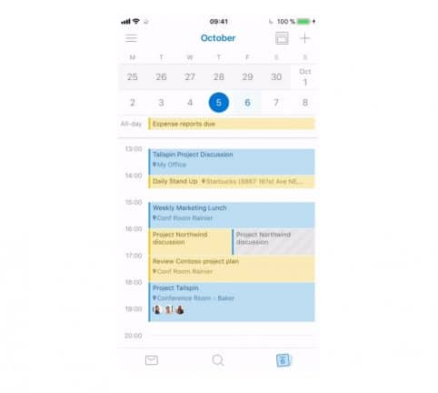 Microsoft voorziet Outlook-kalender op iOS en Android van grote updates