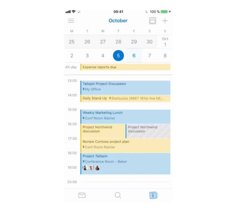 Microsoft voorziet Outlook-kalender op iOS en Android van grote updates