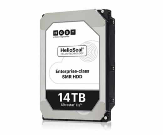 Western Digital onthult 14TB HDD voor enterprise