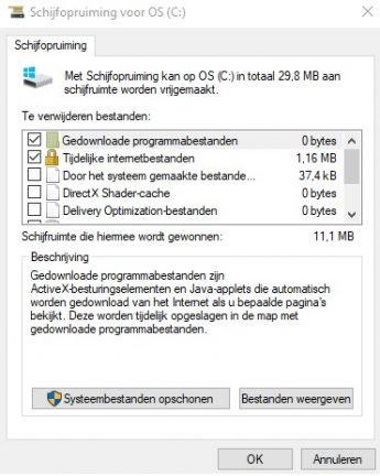 schijfopruiming