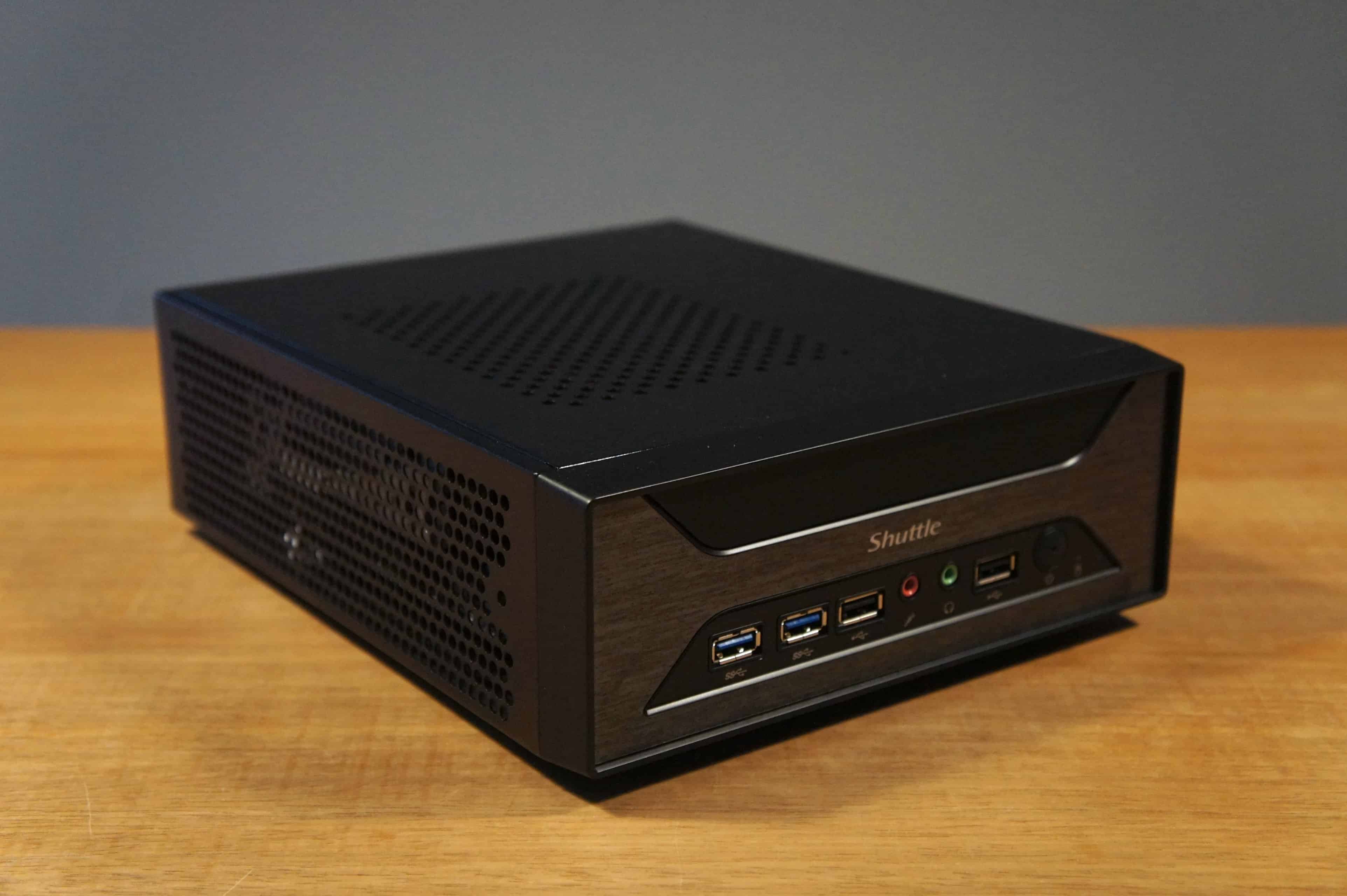 Review: Shuttle Slim XH110G (X1120B) mini-pc - veelzijdig doosje