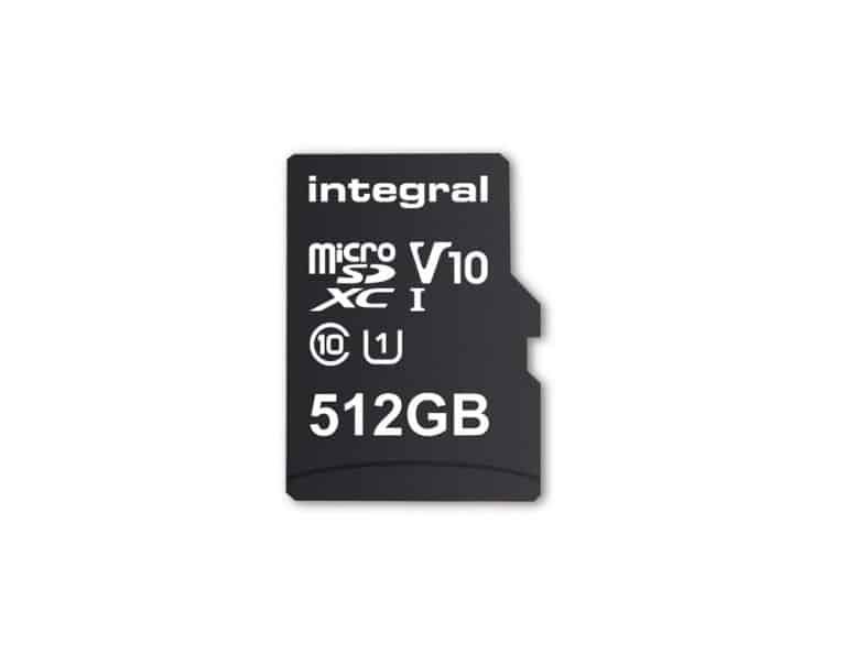 Integral maakt ’s werelds eerste 512GB micro-sd-kaart