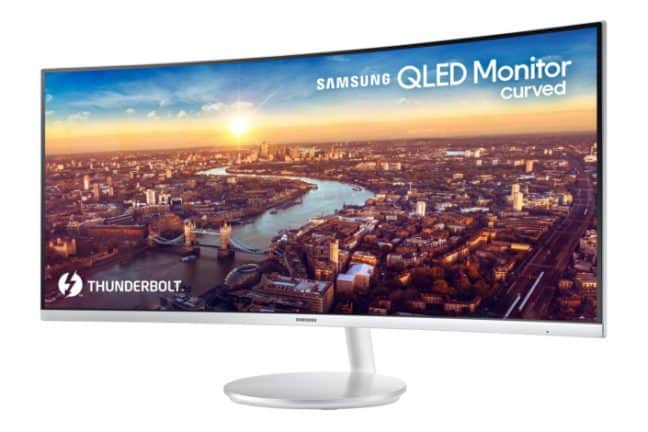 Samsung onthult volgende week QLED-monitor met Thunderbolt 3