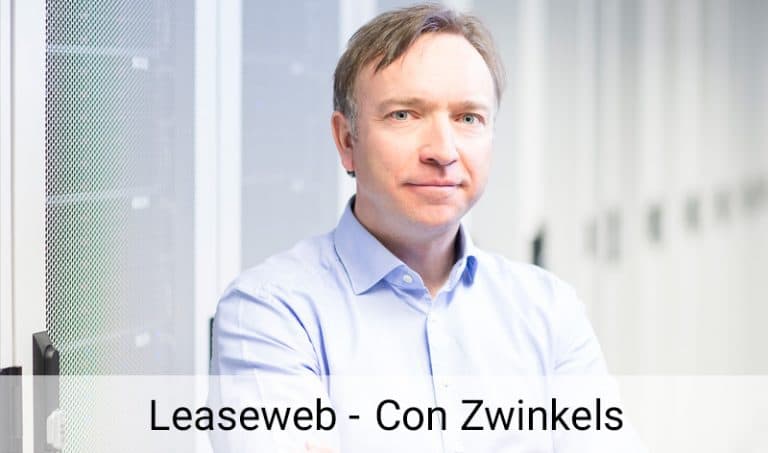 Con Zwinkels (LeaseWeb) ziet nog volop groeikansen in de hostingmarkt