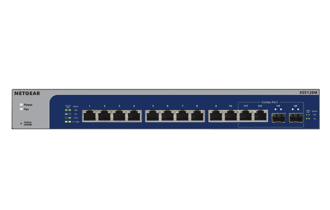 Netgear komt met 12- en 24-poorts 5-speed switches