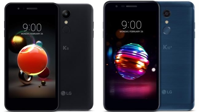 LG presenteert met de K8 en K10 mooie budgettelefoons