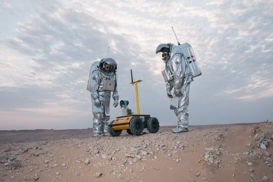 Gesimuleerde Marsmissie gebruikt draadloze netwerkapparatuur van LANCOM