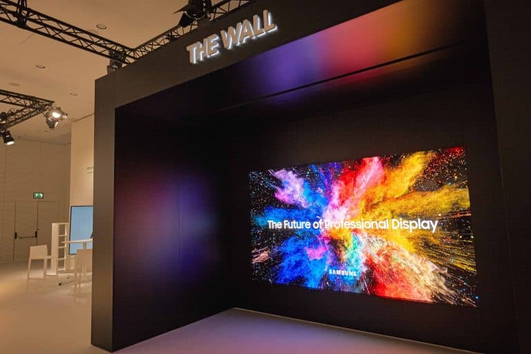 Samsung toont 146-inch modulair MicroLED display The Wall Professional