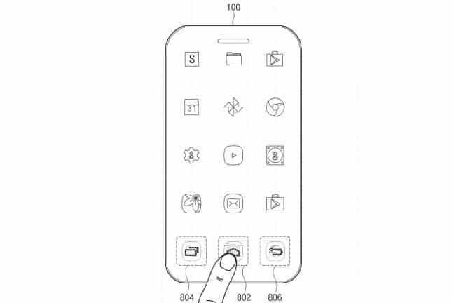 Samsung patenteert telefoon met voorkantbedekkend scherm zonder notch