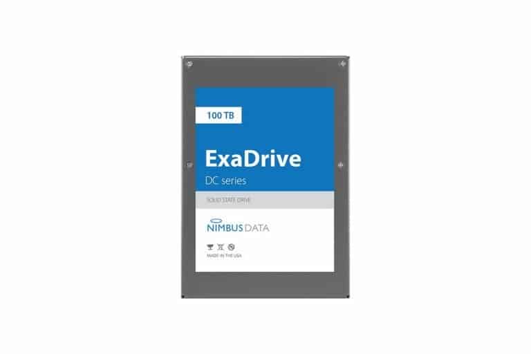 Nimbus Data introduceert 100TB SSD ExaDrive DC100