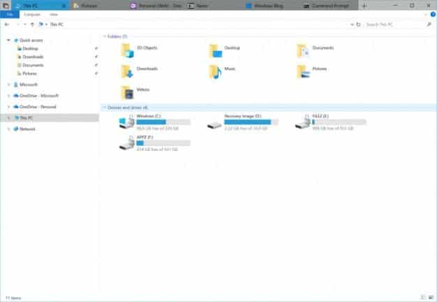 Windows 10 sets
