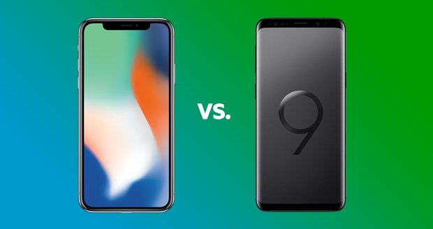 Battle of the titans: Samsung Galaxy S9 vs. Apple iPhone X